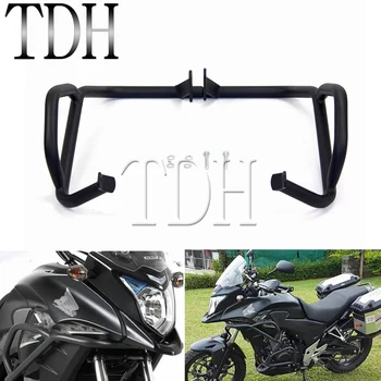 1 комплект мотоциклетизъм черна стомана, защита на двигателя, шок планк, удлинительная рама, защита за Honda CB 400X 500X 2013-2018