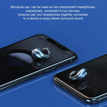 1 Комплект преносими слушалки-притурки, не са съвместими с Bluetooth, Автоматично свързване на слушалки, намаляване на шума, аксесоари за телефони
