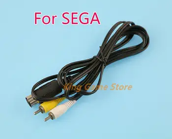 1бр 1,8 М Слот Аудио-Видео AV Стерео Композитен Кабел за Sega Genesis 1 A/V RCA Свързване на Кабела Проводник За SEGA Genesis 1