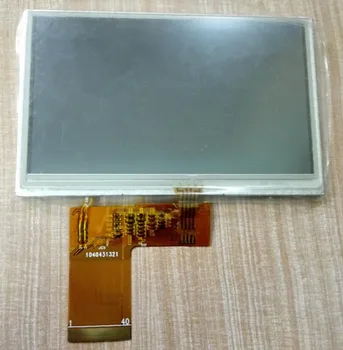 4.3-инчов гъвкав LCD дисплей със сензорен панел 480 (RGB) * 272, съвместим с 40pin