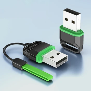 Bluetooth USB-съвместим адаптер 5.1 Безжичен БТ приемник предавател Adaptador за КОМПЮТРИ, тонколони, мишка, музикален аудиоадаптер