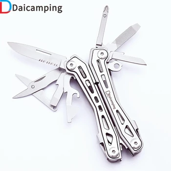 Daicamping DL3 Кътър Мультитул Мини Многофункционален 3cr13 Инструменти за нощуване на открито Многофункционални клещи-скоби Портативен Сгъваем Нож