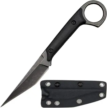 Eafengrow C1140 Нож с фиксирано острие, нож от стомана D2, ръкохватка G10, нож-нокът, EDC Инструмент, нож за активна почивка, оцеляване, къмпинг
