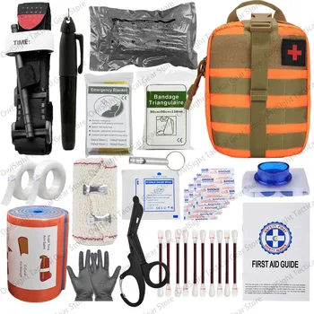 IFAK Survival Аптечка за първа помощ за оцеляването на военен пълен комплект Molle Outdoor Gear комплекти за Травматологическая чанта за Къмпинг, туризъм и приключения