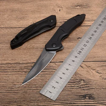 K1170 Походный джобен сгъваем нож на открито с нож 8Cr13MoV, Авиационна алуминиева дръжка, ловни тактически ножове за оцеляване, EDC Инструменти