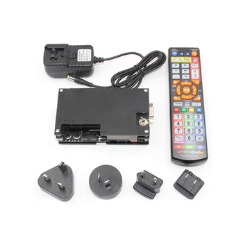 OSSC HDMI-съвместим конвертор, комплект адаптери за сканиране на софтуер с отворен код и хазартни кабел за ретро-конзоли за игри, штепсельная вилица САЩ/ЕС/Великобритания/AU
