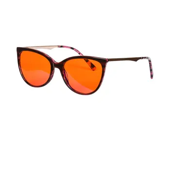 SHINU eyewear очила за жени blut light очила за компютър антисветло-сини дамски очила с оранжеви лещи, напълно блокер син цвят