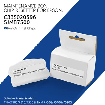 SJMB7500 C33S020596 Коректор на Чипове за Резервоар за техническо обслужване на Epson ColorWorks C7500 TM-C7500 C7510 TM-C7510 C7520 TM-C7520 C7500G