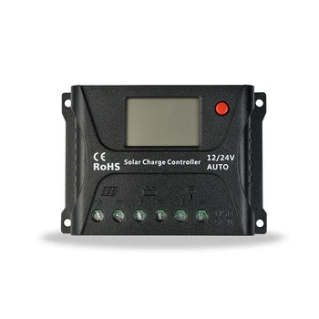 SRNE PWM Слънчев контролер SR-HP2410 10A 12V/24V автоматично USB изход 5V1A off grid контролер фотоволтаична система за оловно-киселинна батерия