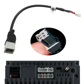 Авто 4Pin USB адаптер за Toyota Camry, RAV4 Сиена, OEM радио, GPS, Android, аудио, оригинален USB
