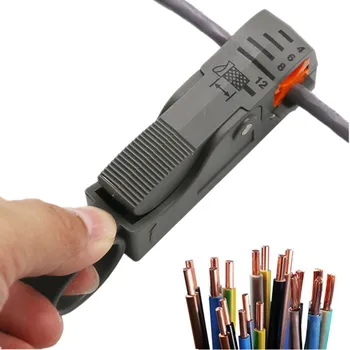 Автоматични Щипци за отстраняване на кабели и Стригане за източване кабел пресклещи с шестигранным ключът Инструменти за Подстригване маша
