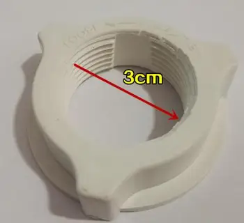 Детайли на електрически вентилатор, които определят нож фен, пластмасов винт с диаметър 3 см и 4 см