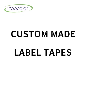 Етикети Topcolor само за изработен по поръчка ленти за печат на етикети