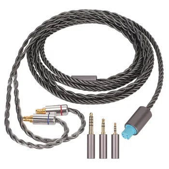 за IE500Pro кабел за слушалки жак 2,5 mm 3,5 mm 4,4 мм жак за слушалки, кабели за актуализации за IE100Pro, IE400Pro, IE500Pro, 3,9 фута