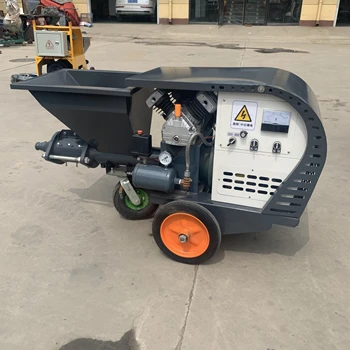 Заводска автоматична машина за оштукатуривания стени Motar от Китай, Машина за пръскане на циментова на бетона разтвор