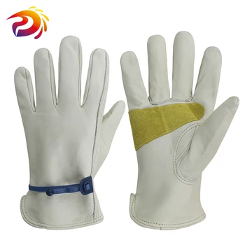 Здрава работна ръкавица от телешка кожа на дланта за управление/обработка на метал/ минната индустрия/Строителство/на промишлеността/дървообработване