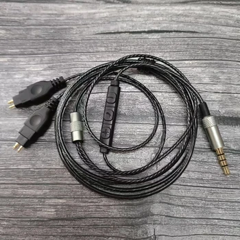 Кабел за слушалки за обновяване на слушалки HD580 HD650, висококачествен PVC материал AXFY
