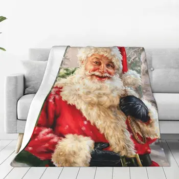 Коледни одеяла Dona Gelsinger В скандинавски стил, весела Коледа, Коледна фланелевое покривки, Домашно диван, Меки Топли завивки