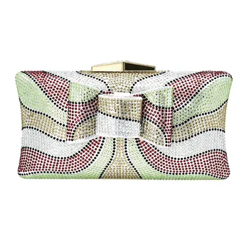 Най-новият модерен женски клатч с украса във вид на кристали за бала, дамски чанти и портфейли, луксозни чанти, дамски чанти, чанти с високо качество