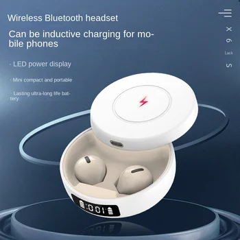 Нова безжична Bluetooth слушалка tws, не в ухото, две в едно, стереофоническая група за намаляване на шума, безжична зареждане на Bluetooth слушалки