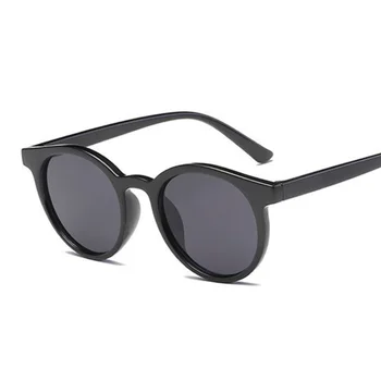 Нови ретро огледални слънчеви очила дамски маркови дизайнерски луксозни реколта черни слънчеви очила 