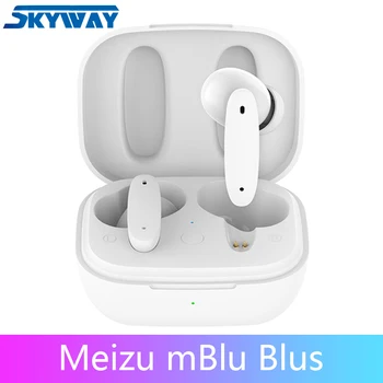 оригинални безжични слушалки Meizu mBlu Blus TWS Bluetooth, dual микрофон, слушалки с активно шумопотискане, IPX4 водоустойчив