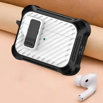 Преносима уникална удобна переноска с малък отвор, калъф за слушалки, грязеотталкивающий защитен калъф за слушалки, устойчив на удари