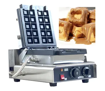 Професионални китайските най-добрите мини-незалепваща електрическа машина за печене на Belgiam по поръчка