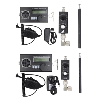Радиостанцията USDX QRP СПТ, 8-лентов shortwave радио, Алуминиев корпус, Висока енергийна ефективност