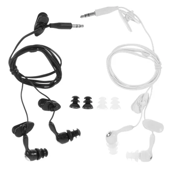 Слушалки за плуване, Гмуркане, жични слушалки, слушалки за плуване, стерео подводни слушалки, пластмасови слушалки за плувци
