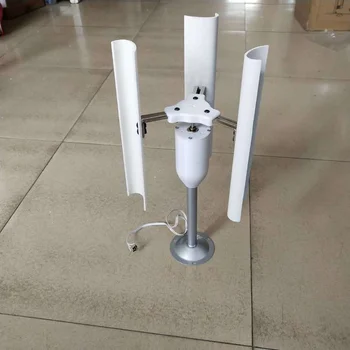 Състезание, трифазен генератор с постоянни магнити, модел на вятърна турбина с вертикална ос, играчка-мелница, нощна светлина за направата на дисплея, D-I-Y