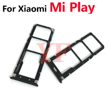Тава за sim-карти за Xiaomi Mi Play, Нова Тава за sim-карти, Слот за карти памет SD, адаптер, резервни Части за ремонт на смартфони