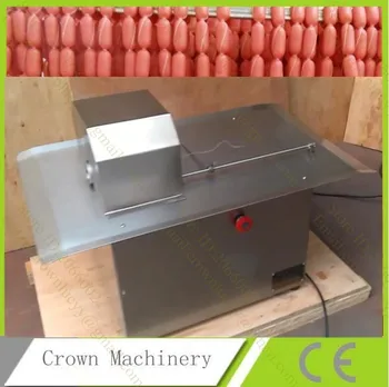 Усъвършенствана електрическа машина за връзване на колбаси за търговски цели; машини за завързване колбаси с максимален диаметър от 42 мм